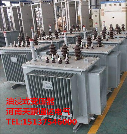 河南油浸式变压器厂家生产S11-800KVA油浸式电力变压器