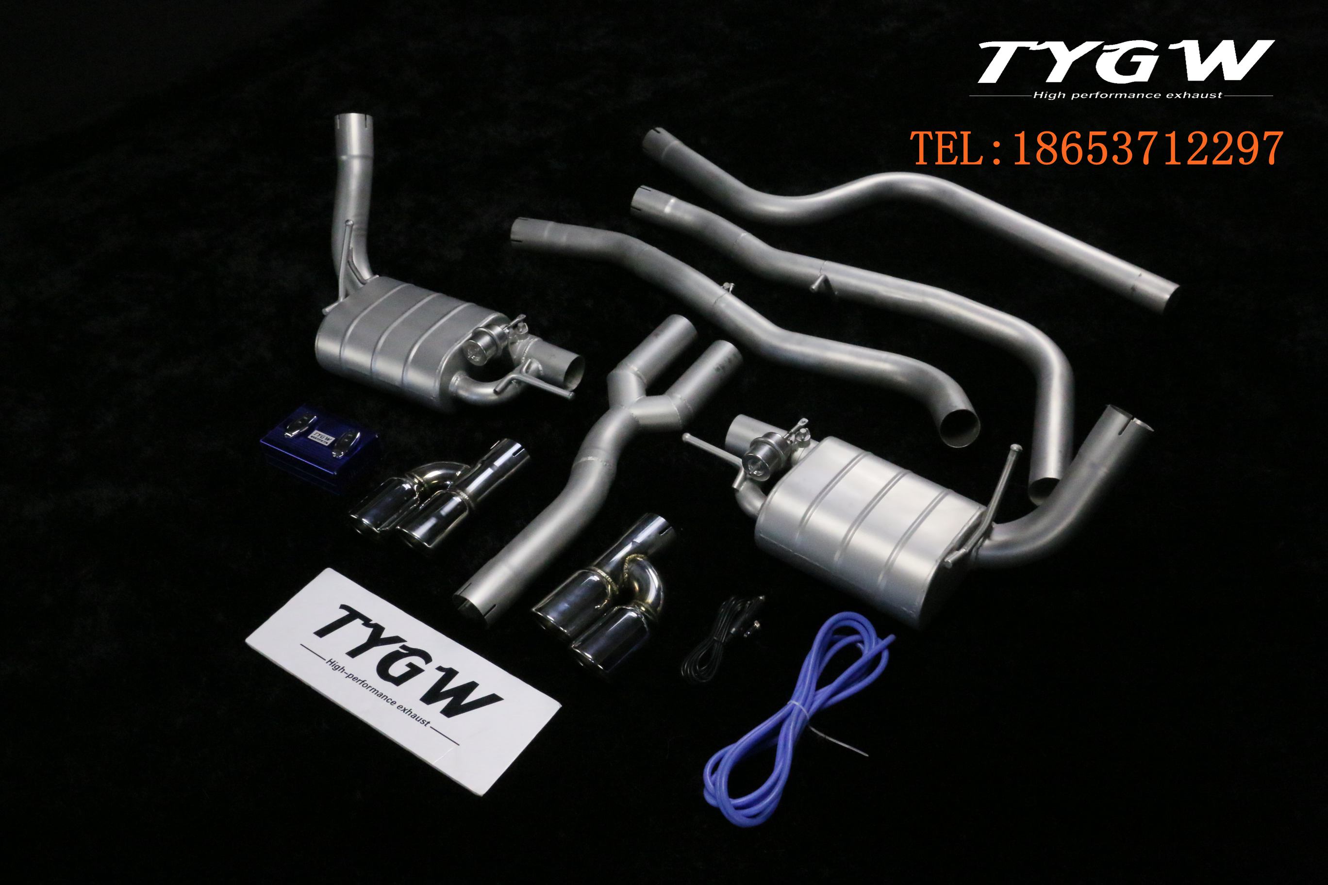捷豹XF2.0T双阀门排气  TYGW高性能排气  TYGW智能排气阀门  TYGW不锈钢排气