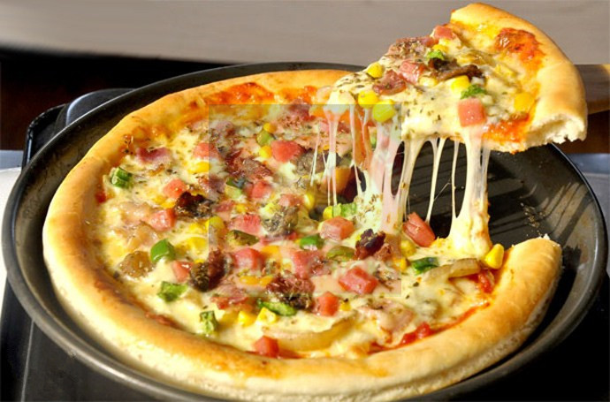 向日葵9寸厚底披萨饼底烘焙西餐原料DIY半成品披萨批发