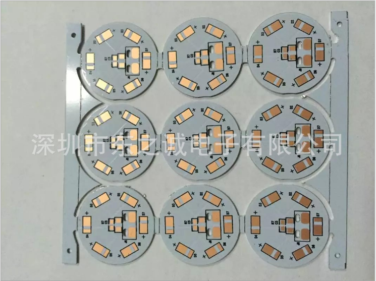 加工定制 PCB铝基板 球泡灯铝基板制作 电路板 广州厂家 PCB铝基板加工定制图片