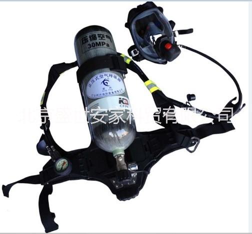 供应6.8L普达正压式空气呼吸器救援呼吸器正压式消防空气呼吸器图片