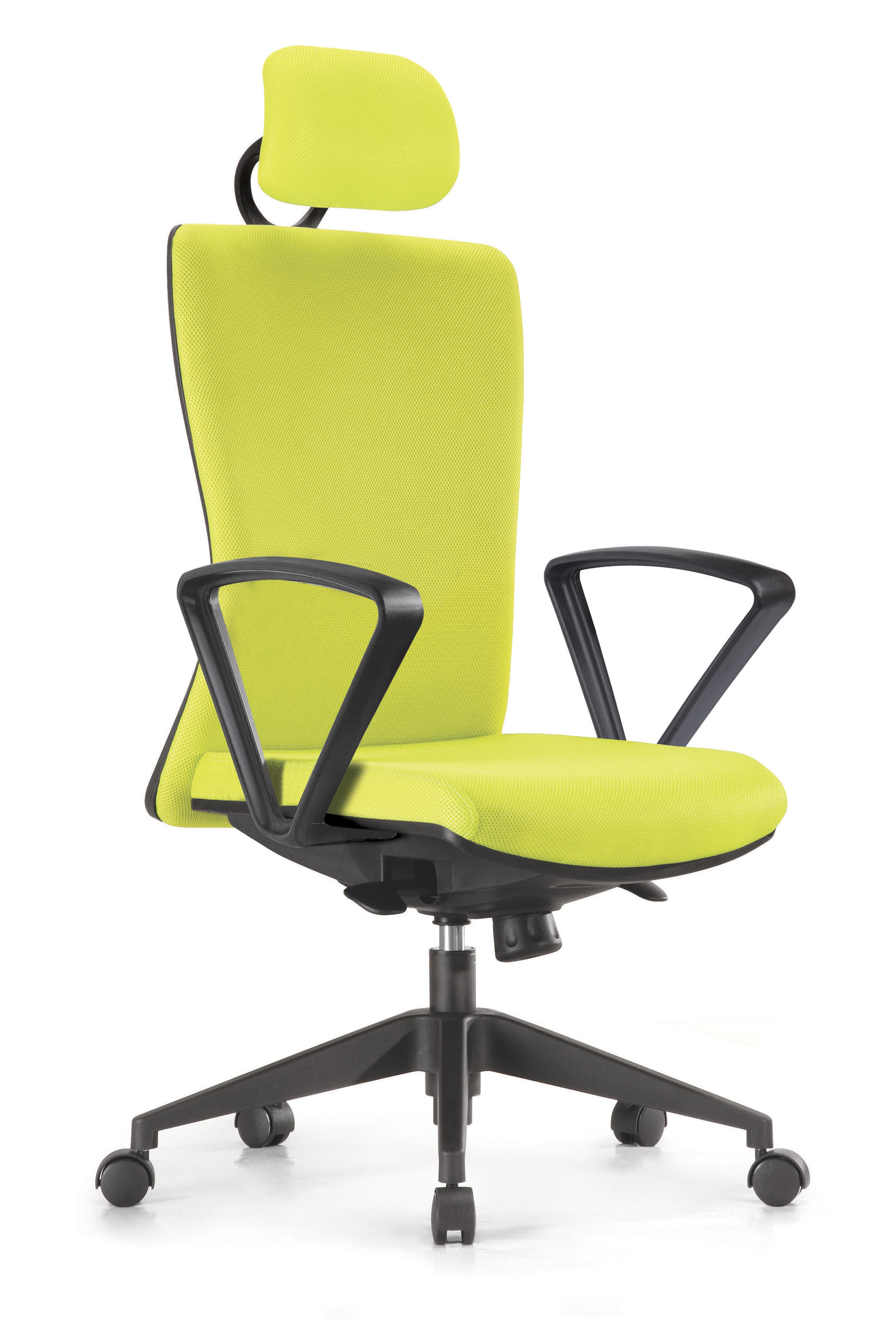 直销老板椅休闲办公椅子职员椅 固定扶手网布家用人体工学电脑椅