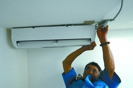 海宁家用空调安装  家用空调安装步骤  家用空调安装图片
