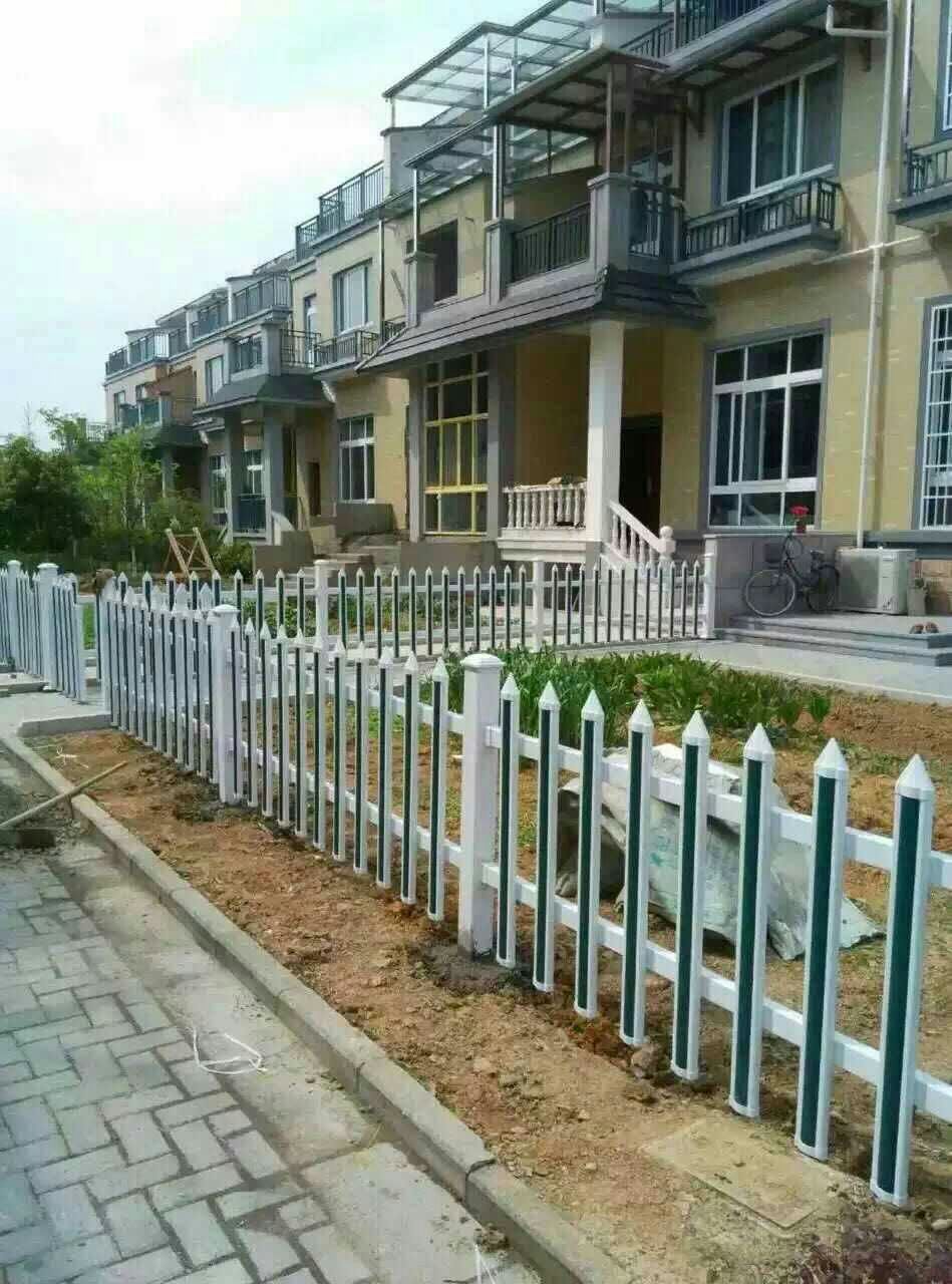 厂家定制pvc塑钢护栏草坪花园PVC围栏 PVC护栏