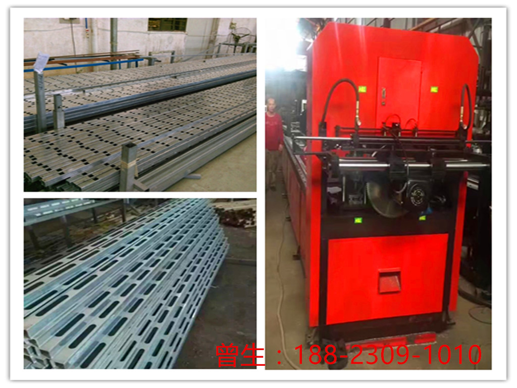 天津锌钢护栏自动冲孔机（图）厂家
