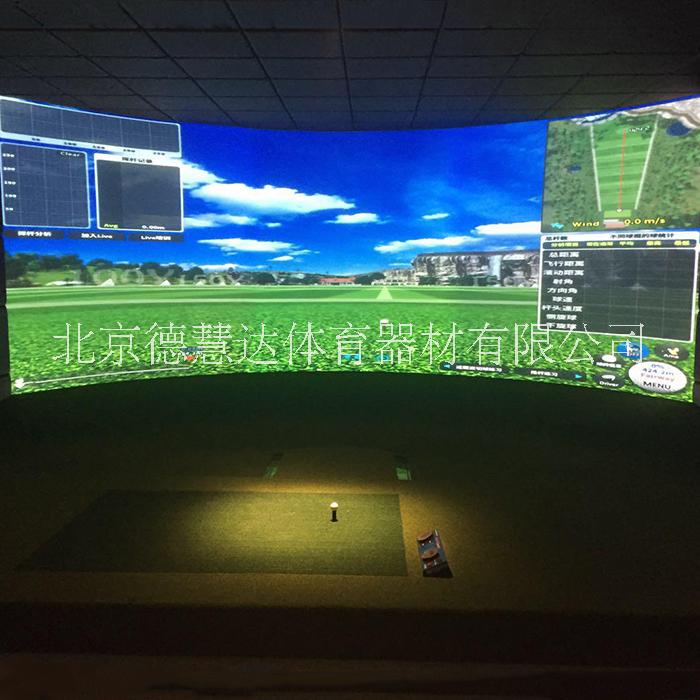 供应 室内模拟高尔夫 模拟高尔夫设备价格 高速摄像高尔夫模拟设备