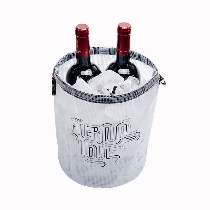芯锐酒具新一代可折叠智能户外便携红酒冰桶环保冰袋
