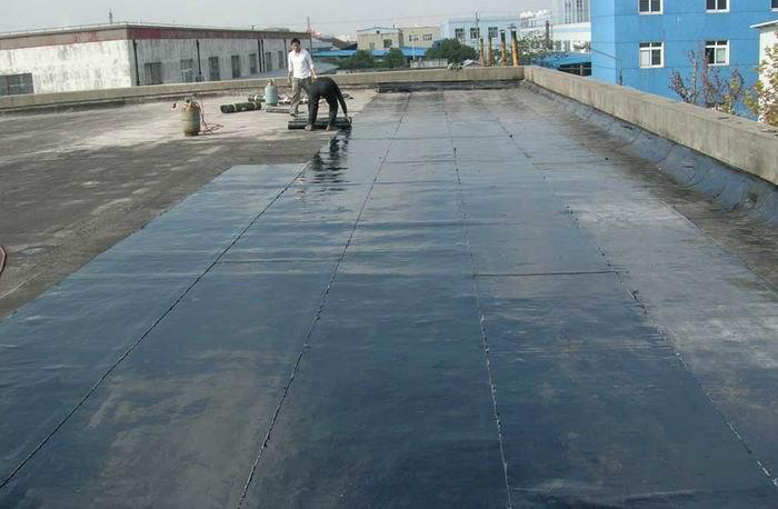 深圳全国防水工程 高科新型橡胶PVC适用于新旧适用于新旧楼面 新型橡胶PVC楼面防水补漏 屋顶防水工程图片