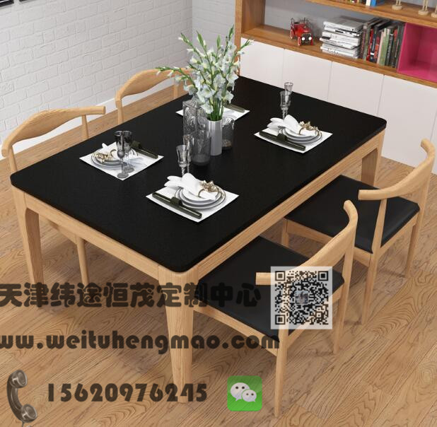 天津实木餐桌椅  天津实木餐桌椅厂家 可定做实木餐桌椅
