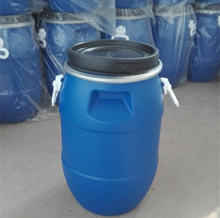山东厂家30L抱箍塑料桶 耐酸碱30升化工桶 30公斤法兰桶 卡子桶