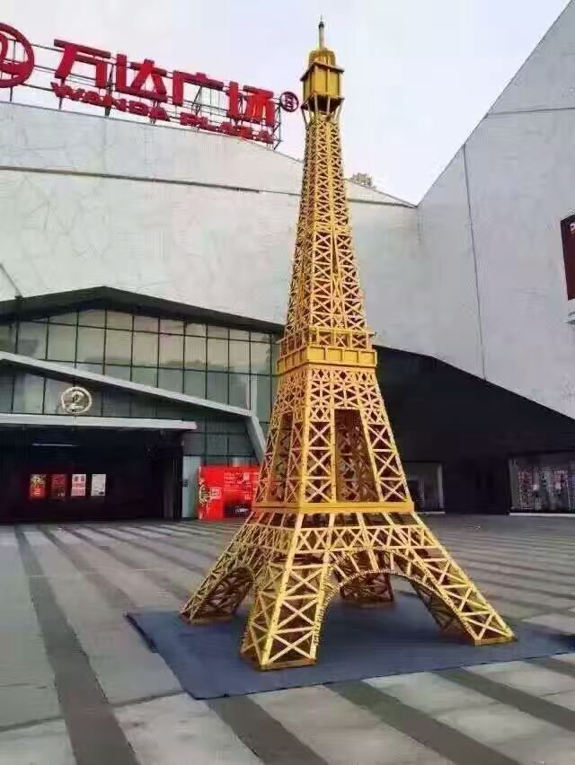 大型埃菲尔铁塔 建筑模型 法国景观铁塔 厂家直销