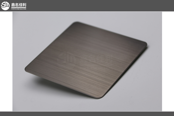 彩色不锈钢黑钛拉丝板生产厂家 304不锈钢拉丝板直销