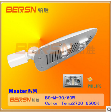 【Maxter系列LED路灯60W】 安装简单压铸铝外壳小功率双模组LED路灯