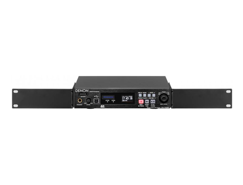 Denon 天龙 DN-F450R 专业固态音频录音机 多功能SD卡/USB录音播放机 硬盘录音机 会议录音机 机架式录