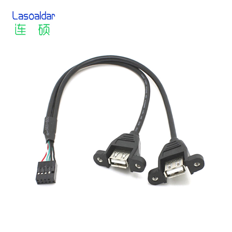专业线材厂家生产 挡板线 USB挡板线 HDMI挡板线 双层USB挡板线 网络挡板线