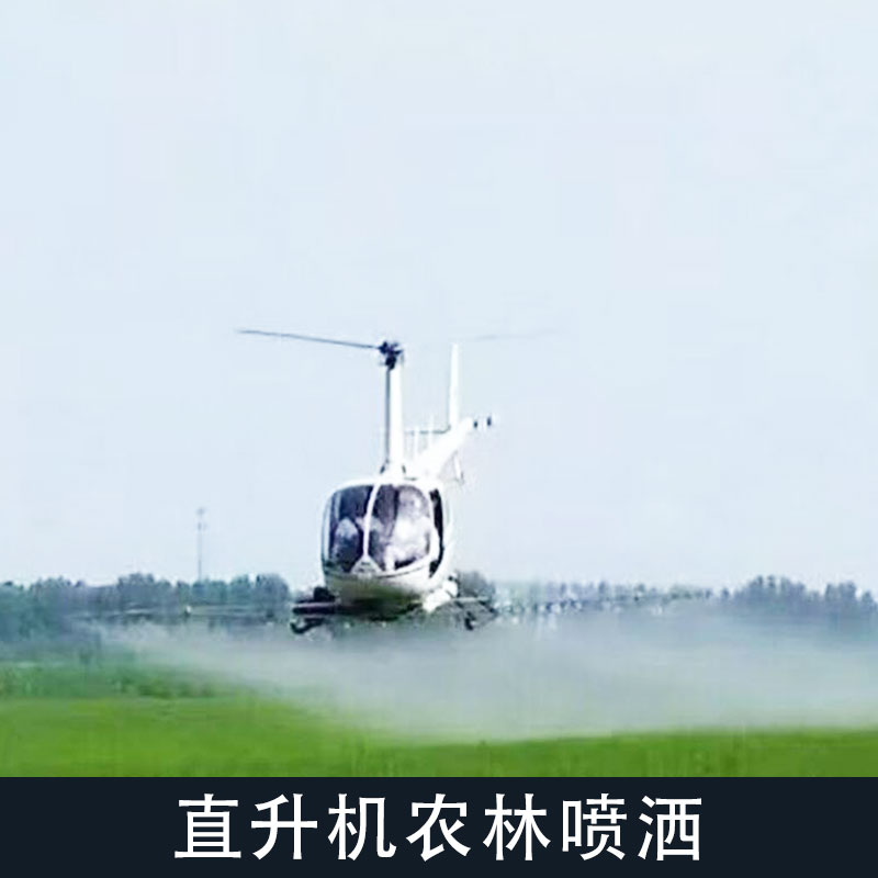 供应直升机农林喷洒 飞防作业招标农林喷洒空中作业 直升机租赁