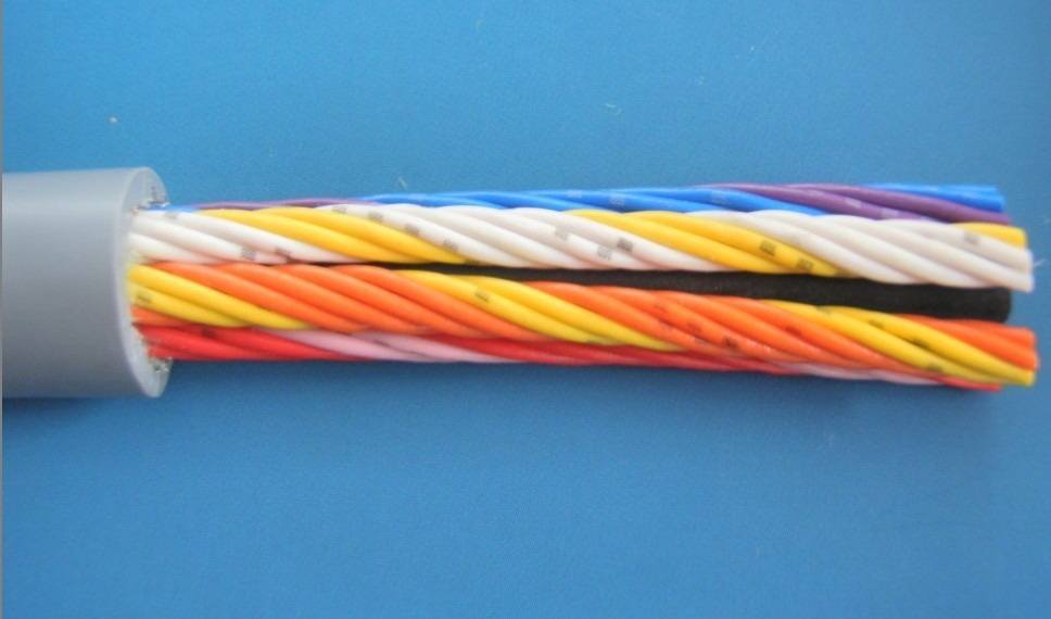 中度单护套双绞编织拖链电缆供应： 中度单护套双绞编织拖链电缆柔性拖链电缆耐候性抗紫外线