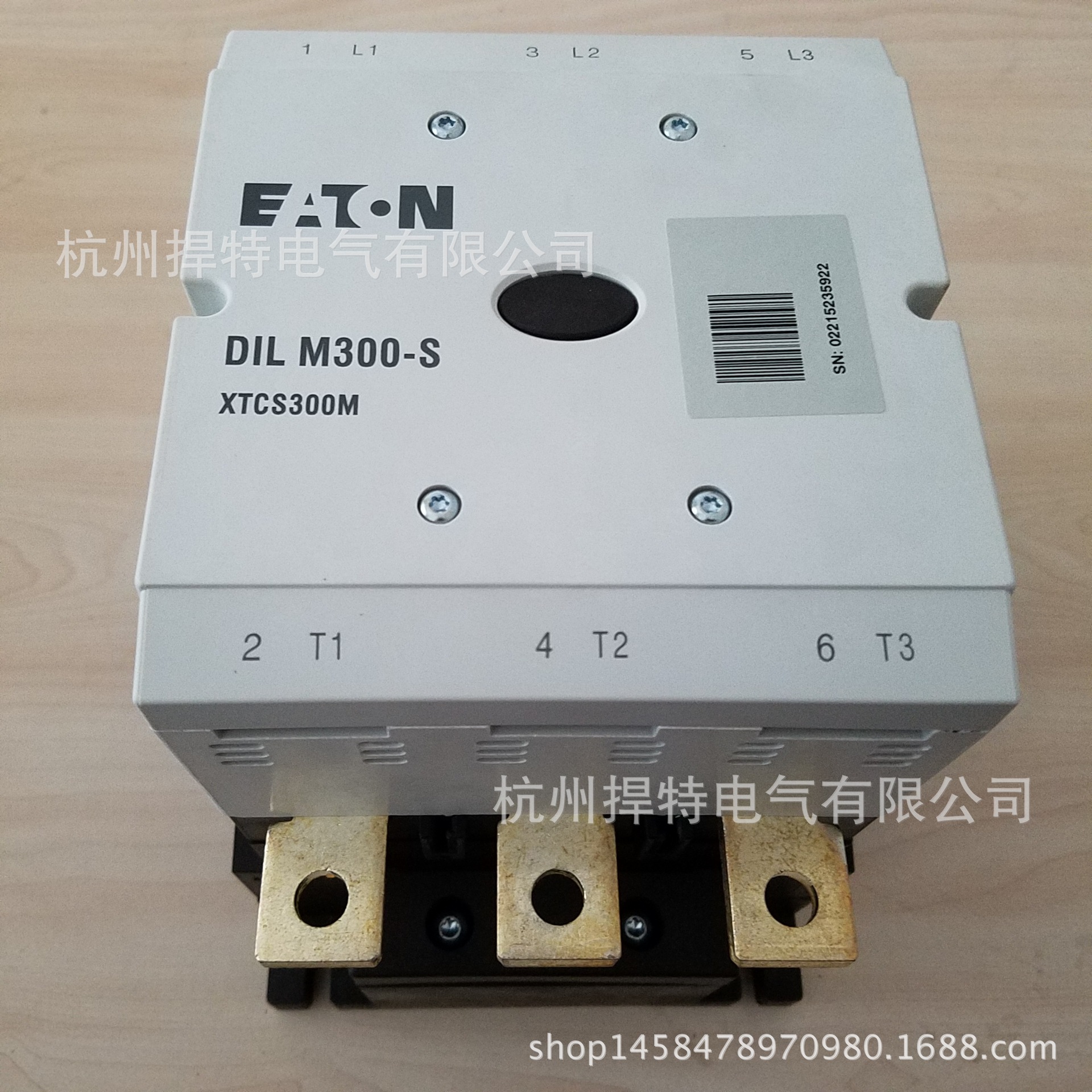 伊顿接触器（DILM300A/22(RA250) ）库存现货价格优势一级代理图片