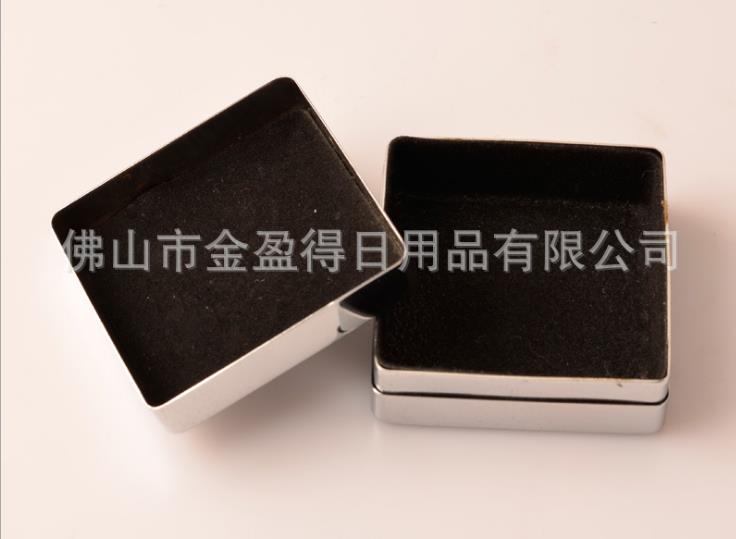 金盈得ZBH021创意首饰珠宝盒高档金属 促销活动饰品 礼品定做Logo