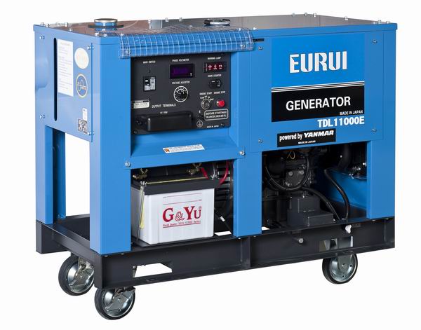 供应原装日本东洋EURUI柴油单相发电机组TDL11000E 日本东洋柴油发电机组