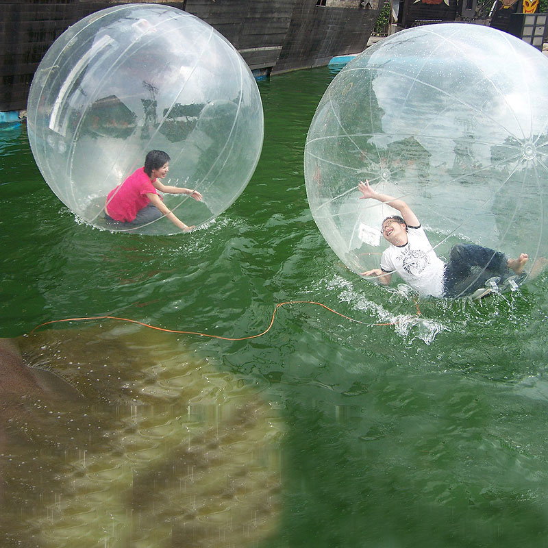 透明球跳舞球 充气水上步行球