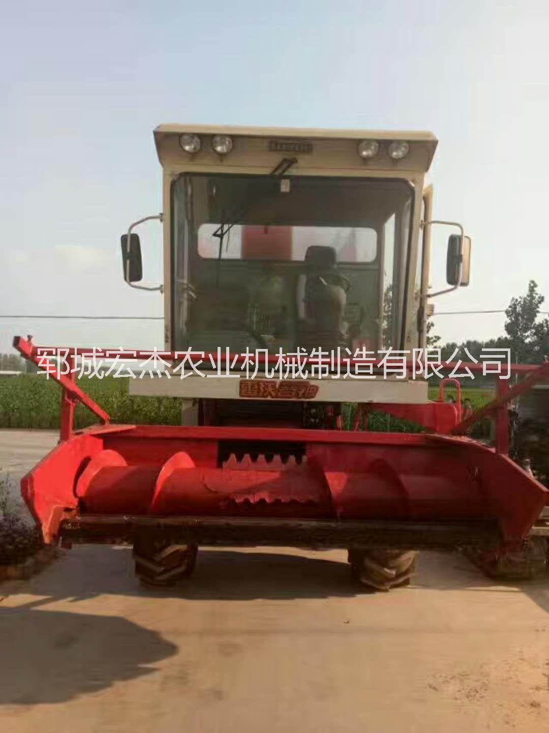 菏泽市玉米秸秆青储机 自走式大型联合厂家