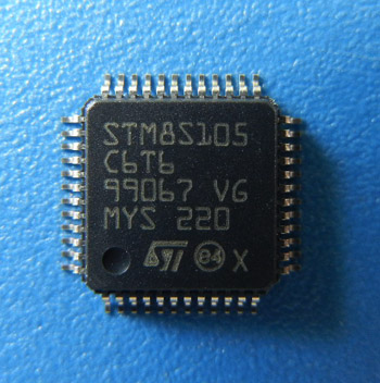 单片机STM8S105C6T6 LQFP-48 全新原装现货 现货热卖 量大可议价 另可烧录相应IC