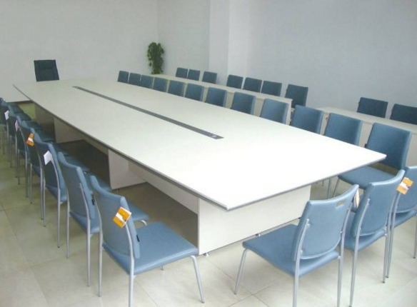 天津实木烤漆会议桌板式环保会议桌