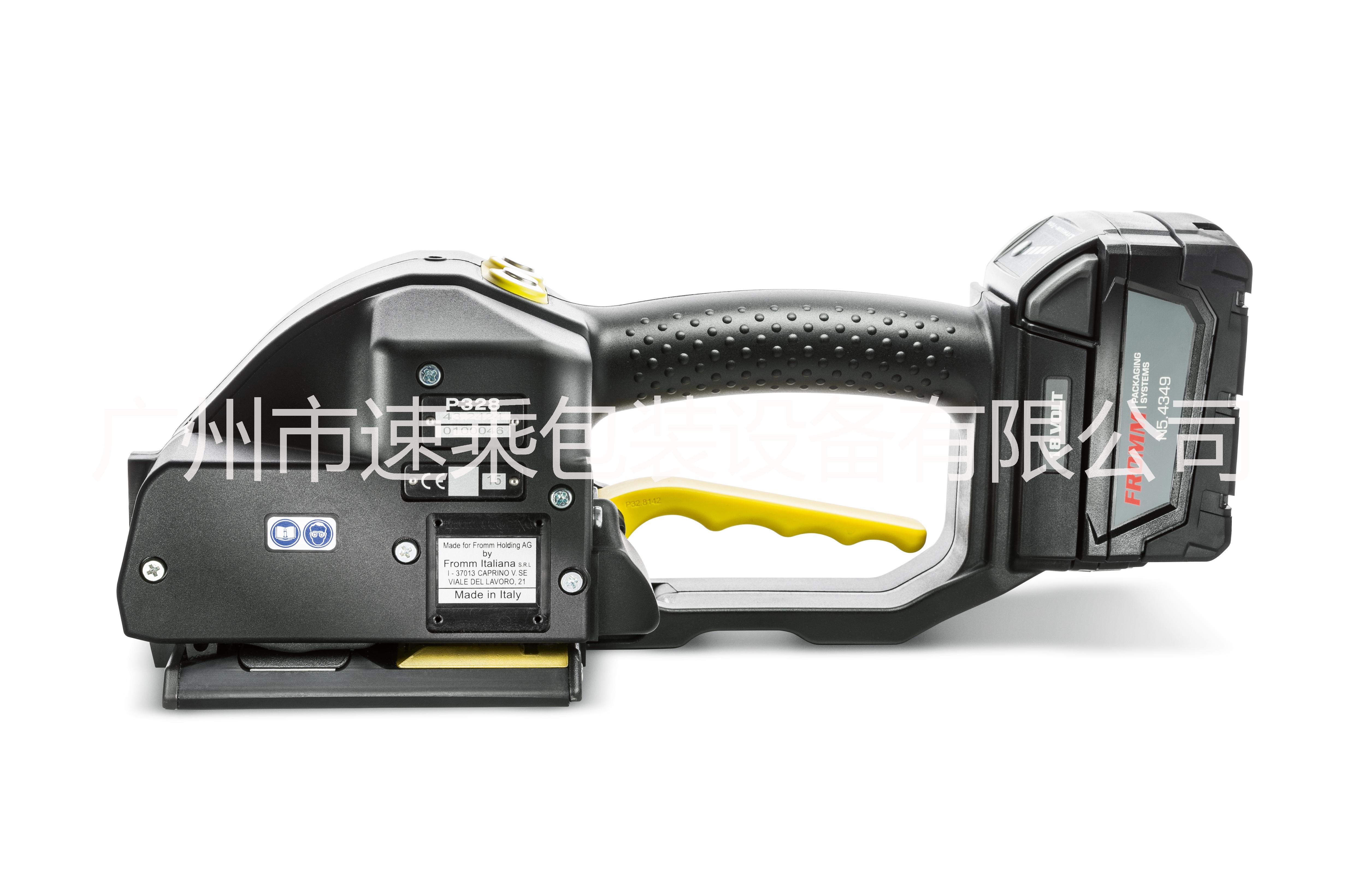 广州速乘P328电动打包机厂家  塑钢带打包机维修