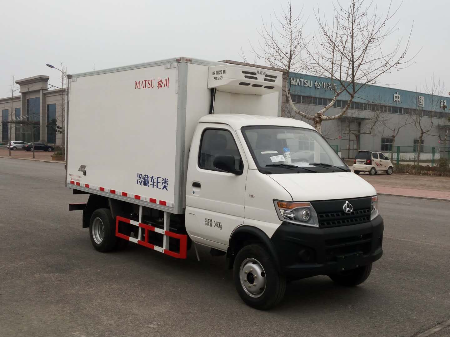 松川厂家直销3.2米长安神骐冷藏车 3.2米长安冷藏车