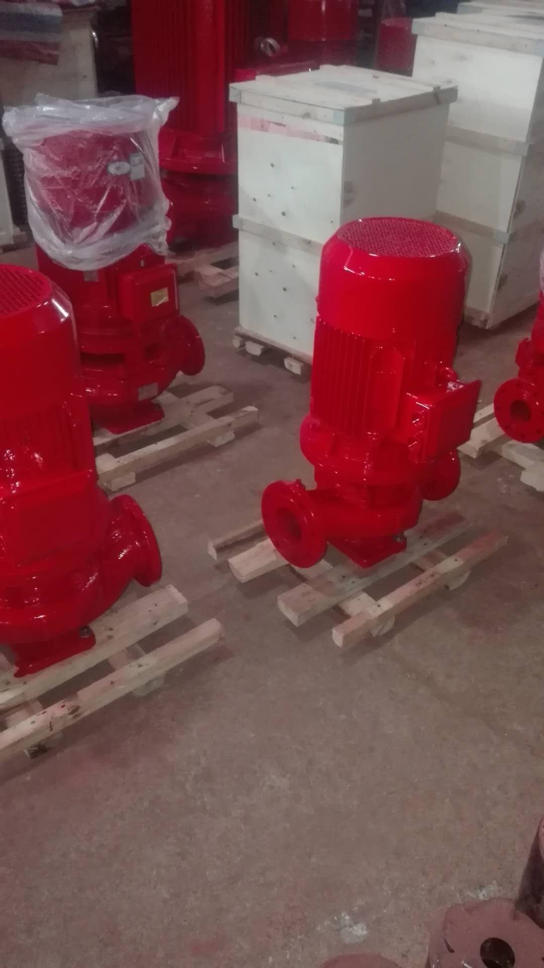 消防增压设备 消防泵恒压切线泵XBD5.2/15-80L立式多级给水泵 Q=15L/S H=52M N=15KW