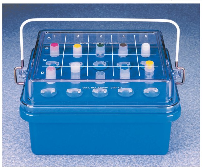 Nalgene -20°冰盒，盖子胶体填充冰盒5115-0032图片