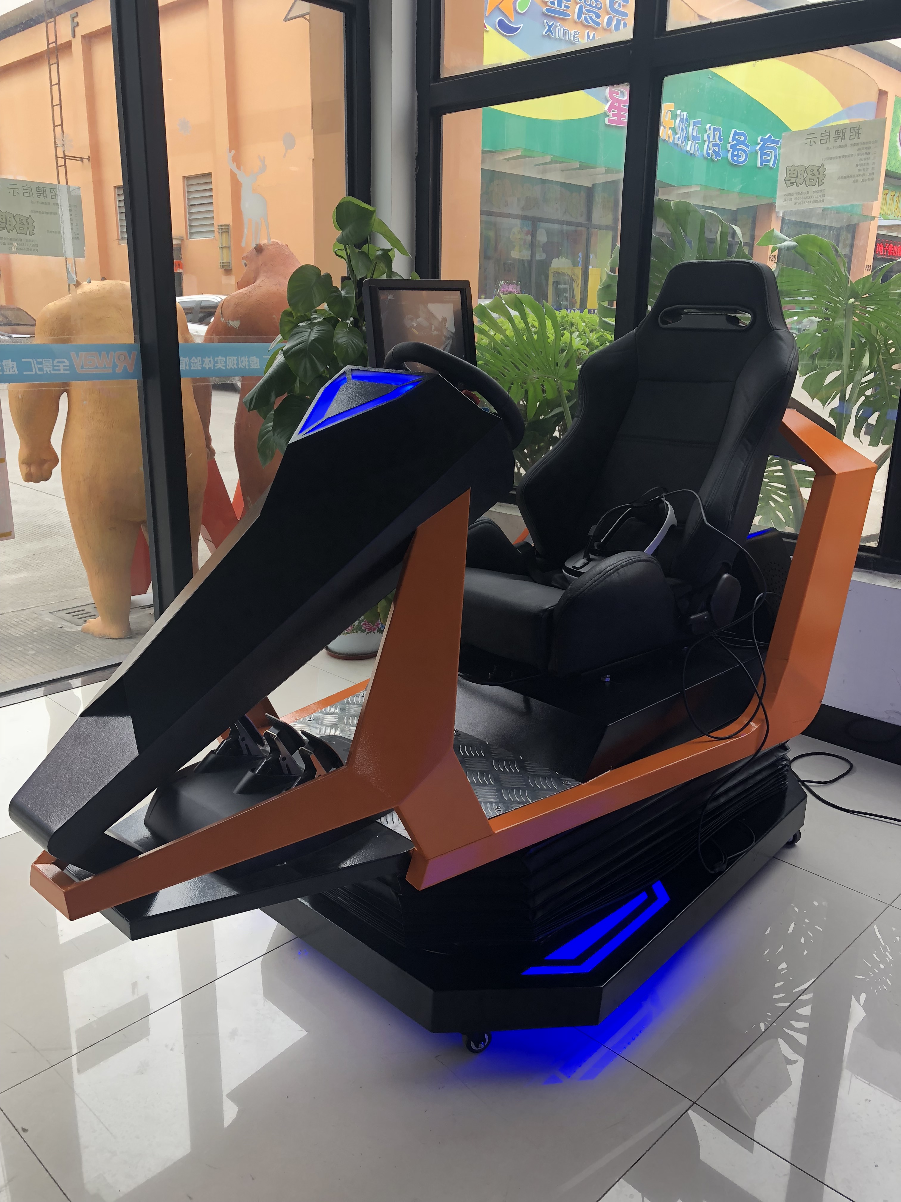 VR赛车出租 VR游戏设备 虚拟现实体验