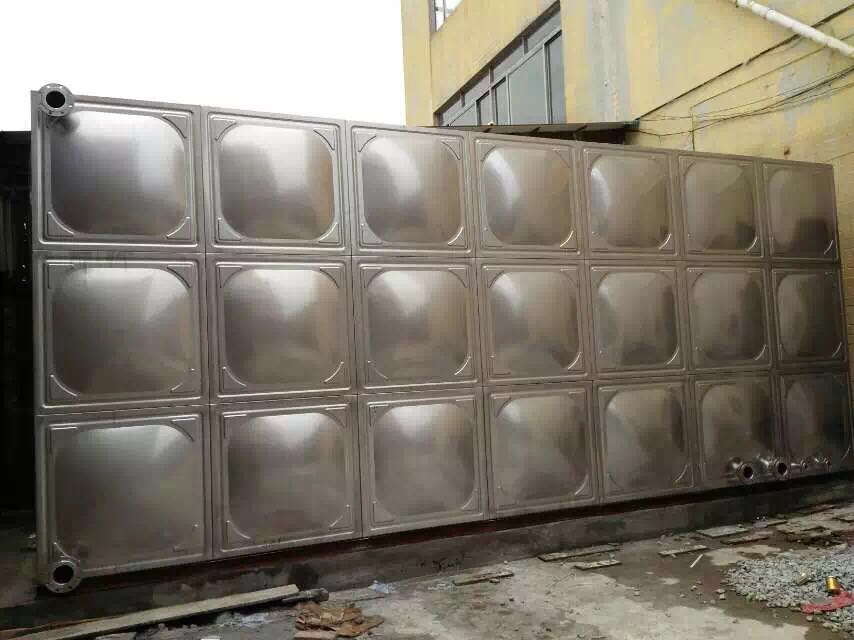 广西河池不锈钢方形消防水箱厂家 拼接式水箱 焊接式水箱 组装式水箱 保温水箱 消防水箱 描述方形水箱 生活水箱