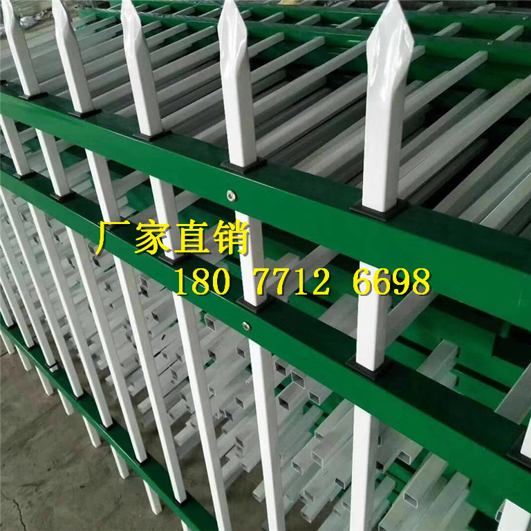 广西南宁铁艺围栏丨锌钢护栏厂家丨小区阳台锌钢护栏安装