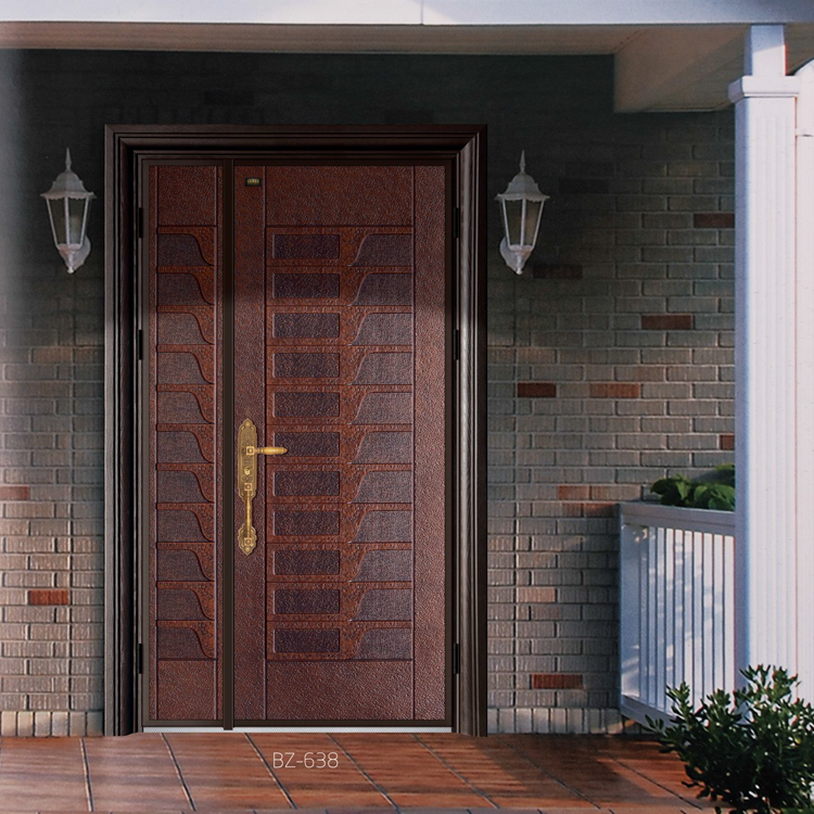贝尔卡洛铸铝门别墅入户门 上海包安装 上门测量入户门 上海市贝尔卡洛总经销 0.8cm厚实心铝板