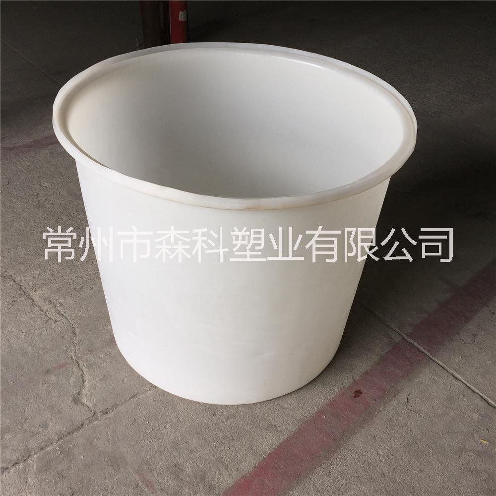 500L塑料桶 敞口牛筋圆桶 500公斤腌制发酵桶 大口周转桶 500L塑料圆桶 牛筋塑料桶