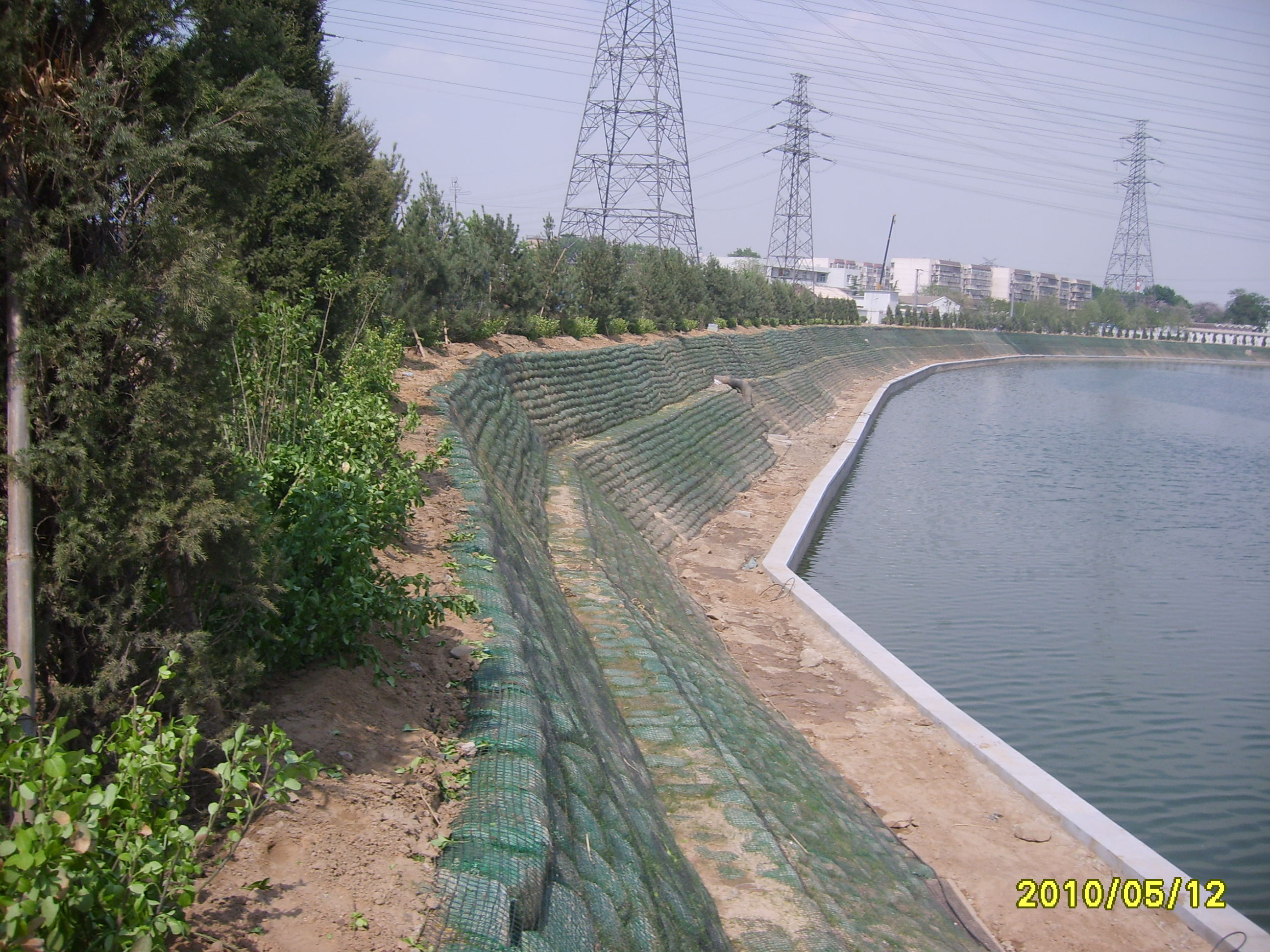 生态修复 边坡绿化 环境工程 植生袋柔性河道护坡技术 植生袋柔性河道绿化技术