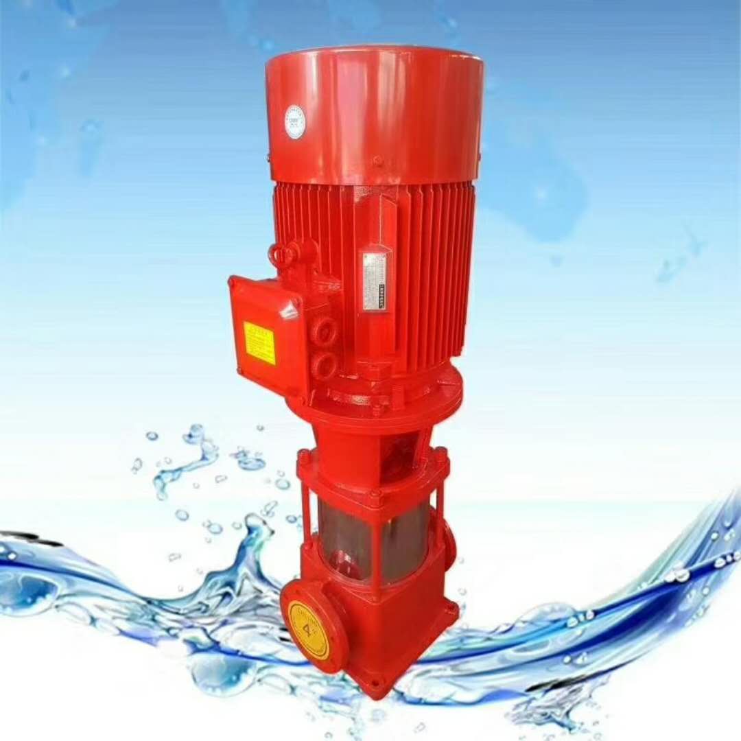高扬程立式多级离心泵 380V电压 XBD16.5/40G-GDL  室内外消火栓泵 自喷泵 多级消防泵图片
