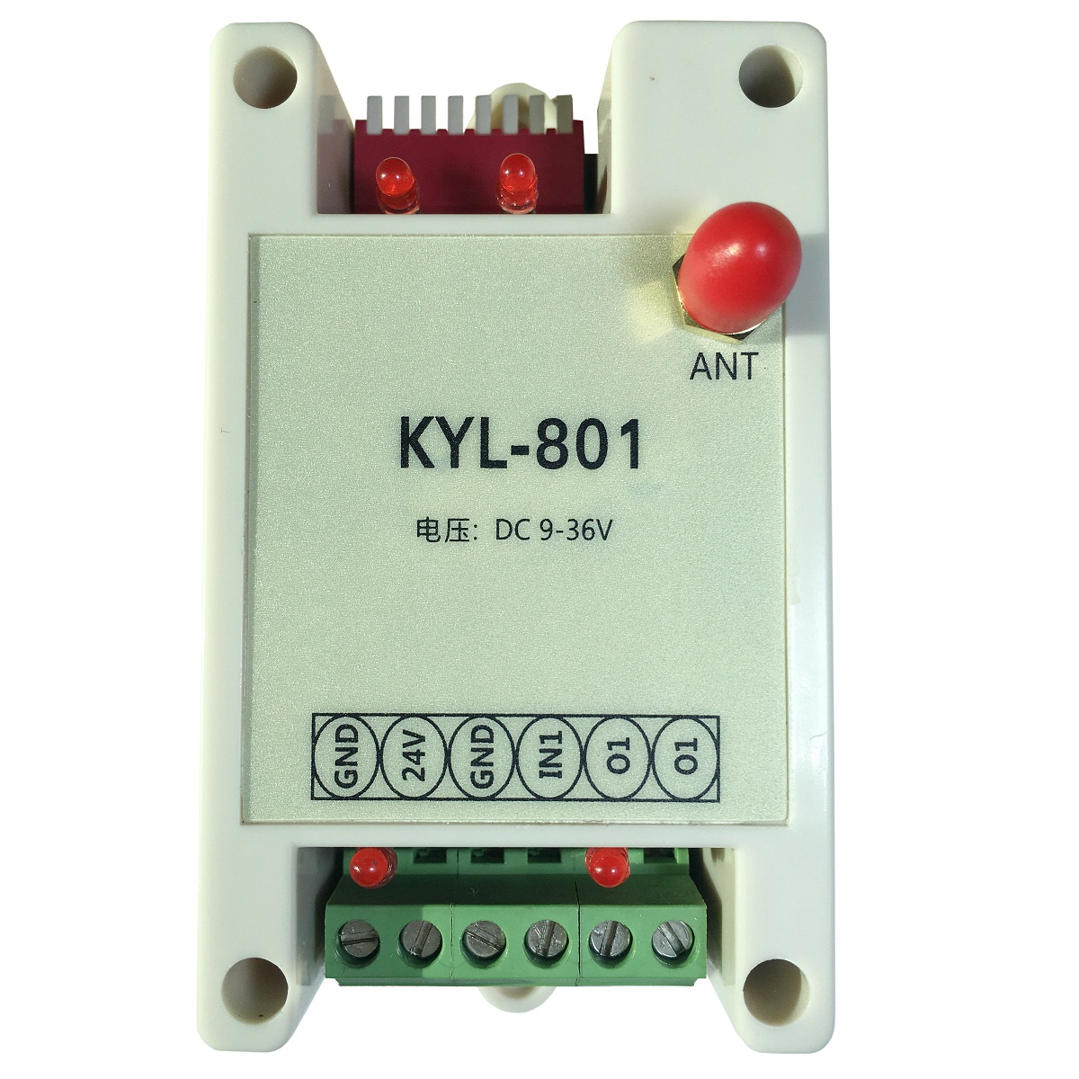 KYL-801L 1路开关量采集器/无线IO/无线接收发射器/可传1-3公里