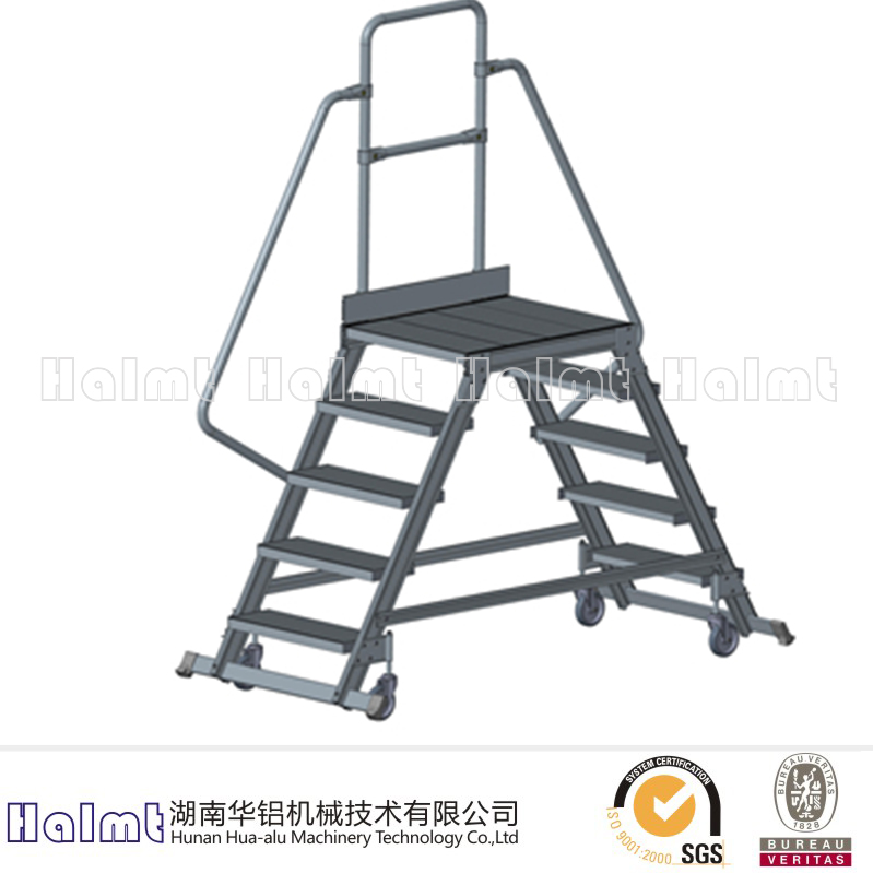 厂家供应铝合金轻型移动工作台 轻型工作梯 规格可定制