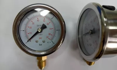 厂家耐震压力表防震压力表抗震压力表油压表油泵压力表YTN100系列