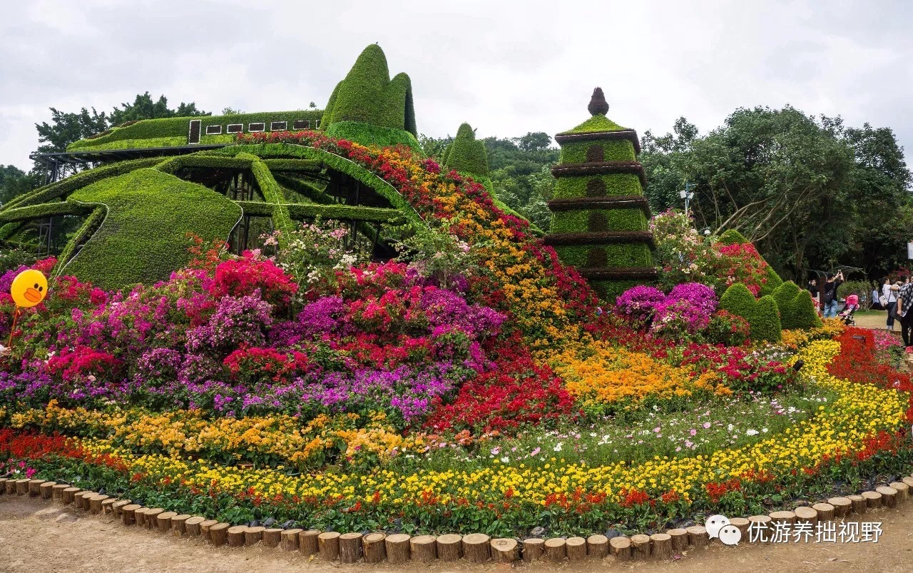 广东深圳大型植物雕塑城市绿雕设计制作图片
