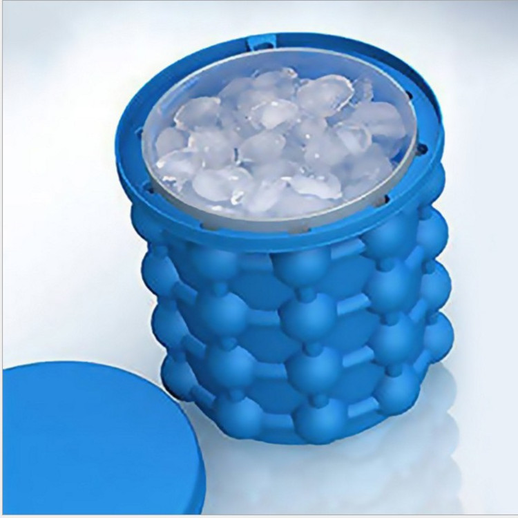 硅胶冰桶iride ice genie冰块硅胶桶saving ice cube maker制冰桶