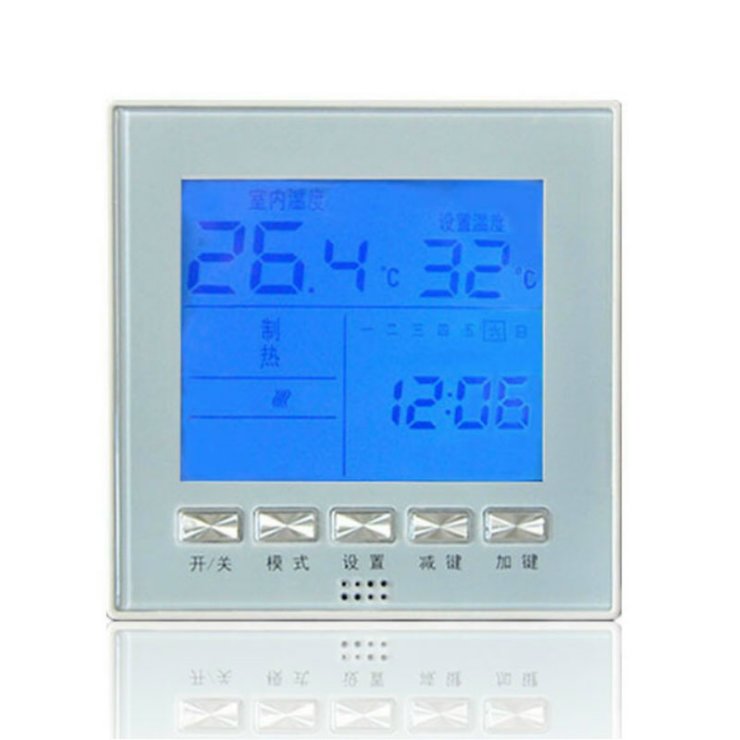 莱珂D301电采暖液晶温控器 莱珂D301电采暖温控器开关  莱珂D301电采暖温度控制器现货图片