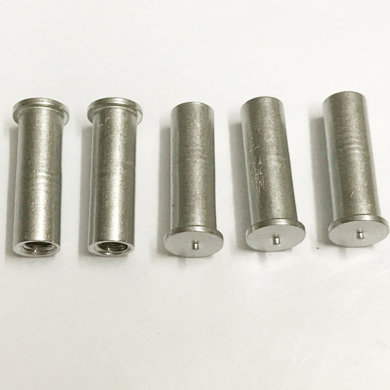 优质不锈钢内螺纹焊接螺钉 六点种焊螺母 焊接螺母柱定制批发
