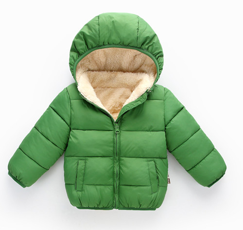 新款儿童秋冬季羽绒服男女童装棉服保暖外套批发货源