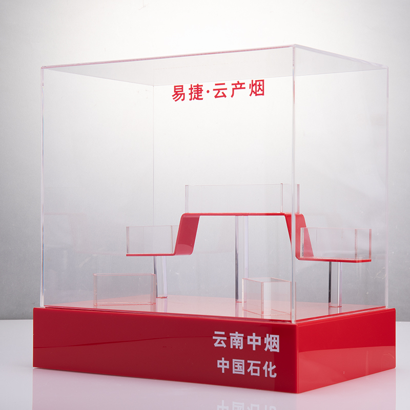 深圳腾博亚克力烟类展示柜 可定制 有机玻璃烟类展示柜 压克力烟类展示柜图片