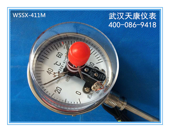 供应径向型电接点双金属温度计 径向型电接点双金属温度计计价格  径向型电接点双金属温度计