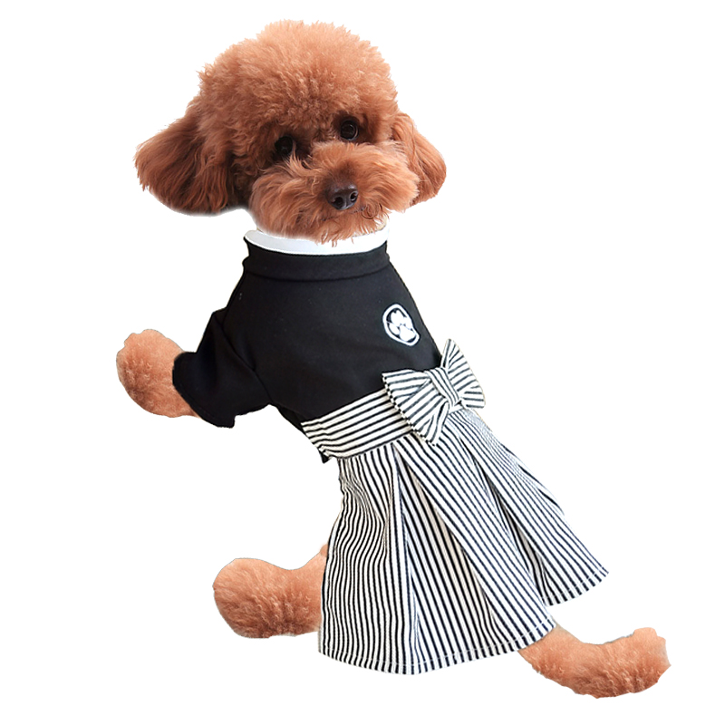 新款狗狗衣服 日本和服裙子 狗狗情侣装 供应宠物衣服日本和服裙子